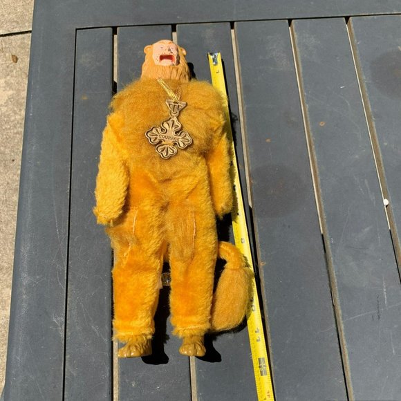 The Wizard of Oz - Cowardly Lion 50th Anniversary Vintage Doll From 1988 - Picture 6 of 6